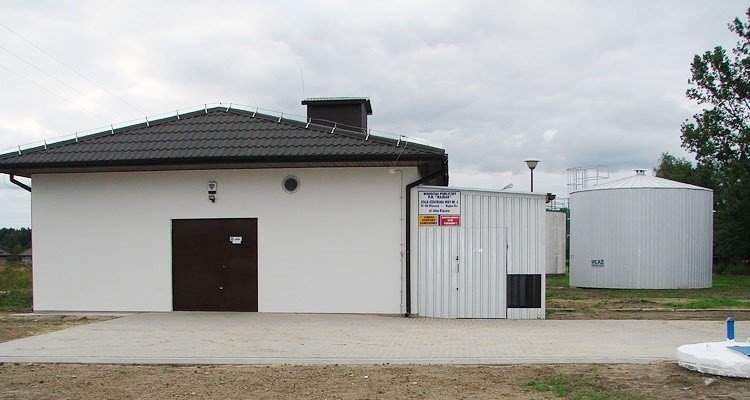 Rozbudowa budynku stacji uzdatniania wody w Majdanie
