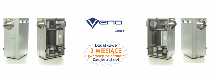 Vėdinimo įrenginys VENA Box / Lux