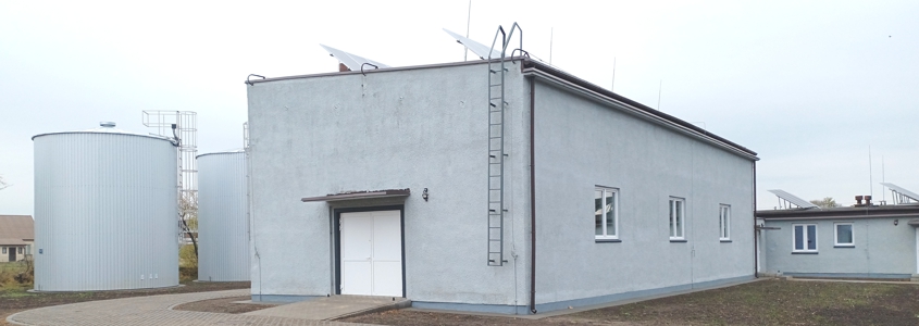 Modernizacja stacji uzdatniania wody w Dobrzyniewie Dużym